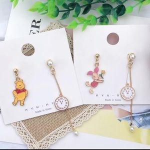 ✨2/$25✨NWT - EARRINGS - Winnie the Poo & Rue